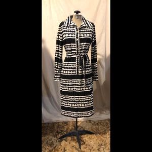 VTG Bonwit Teller Collared Shirt Dress